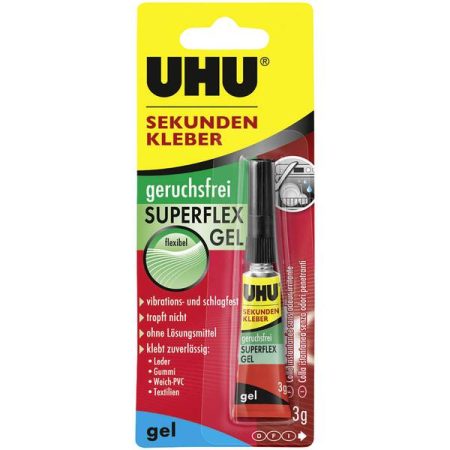 Supercolla UHU SUPERFLEX GEL 45565 3 g