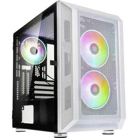 Kolink CITADEL MESH RGB WHITE Midi-Tower PC Case da gioco