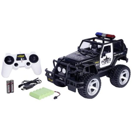 Carson Modellsport Jeep Wrangler Police 1:12 Automodello per principianti Elettrica Fuoristrada RtR 2