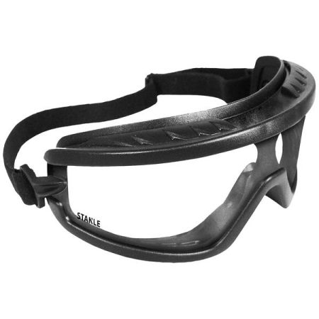 Stanley Safety Goggles Black Frame Clear SY240-1D EU Occhiali di protezione Nero DIN EN 166
