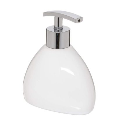 Dispenser di Sapone 5five Bianco Porcellana Made in Italy Global Shipping