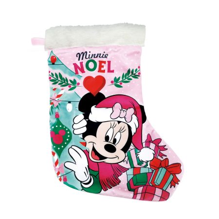 Calza di Natale Minnie Mouse Lucky Made in Italy Global Shipping