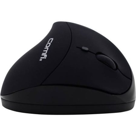 Wowpen Comfi II Mouse ergonomico USB Ottico Nero 6 Tasti 2000 dpi Ergonomico