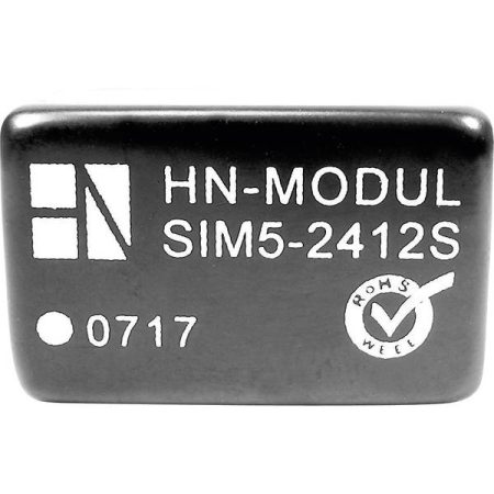 HN Power SIM5-0515S Convertitore DC/DC da circuito stampato 5 V/DC 15 V/DC 200 mA 3 W Num. uscite: 1 x Contenuto 1 pz.