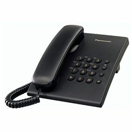Telefono Fisso Panasonic KX-TS500EXB Nero (Ricondizionati B)