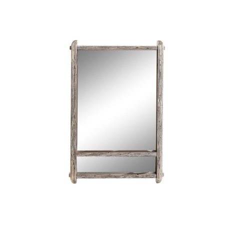 Specchio da parete DKD Home Decor Naturale Legno Cristallo Vintage 47 x 8 x 70 cm Made in Italy Global Shipping