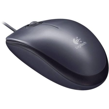 Logitech M90 Mouse USB Ottico Nero 3 Tasti 1000 dpi
