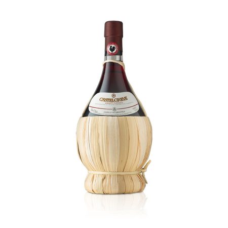 Vino Rosso Chianti Classico DOCG Castelgreve fiasco 1 litro Conf. da 1 Bottiglia/e