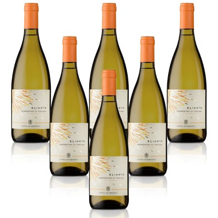 Vino Bianco Vino Bianco IGT Toscana Vermentino Elianto Conf. da 6 Bottiglia/e