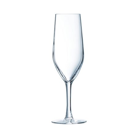 Set di Bicchieri Chef&Sommelier Evidence Champagne Trasparente Vetro 160 ml (6 Unità)