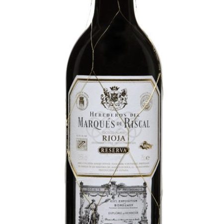 Vino Rosso Marqués de Riscal Reserva 375ml