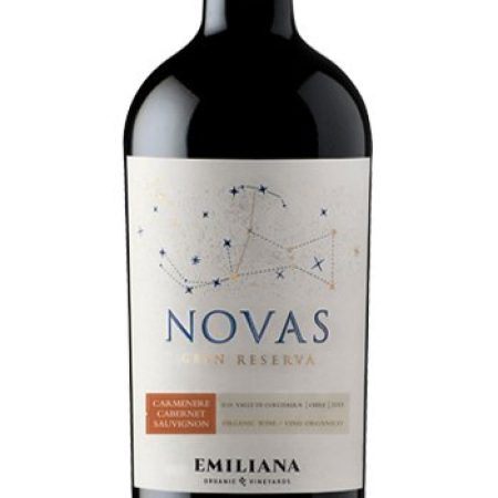 Vino Rosso Novas Emiliana Organic Vineyards Carmenere Cabernet Sauvignon