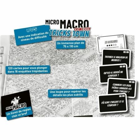 Gioco da Tavolo BlackRock Micro Macro: Crime City - Tricks Town