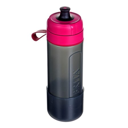 Bottiglia con Filtro di Carbonio Brita Fill&Go Active Nero Rosa 600 ml