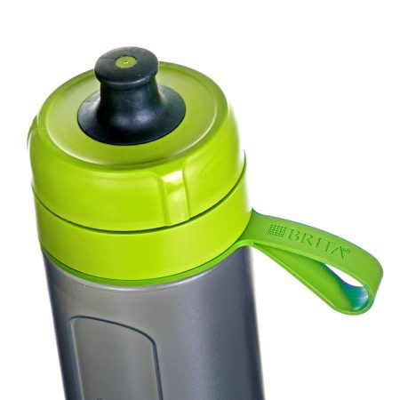 Bottiglia con Filtro di Carbonio Brita Fill&Go Active Nero 600 ml