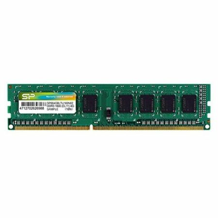 Memoria RAM Silicon Power SP004GBLTU160N02 DDR3 240-pin DIMM 4 GB 1600 Mhz 4 GB DDR3 SDRAM