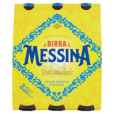 Birra Messina Confezione da 3 Bottiglie da 33 Cl