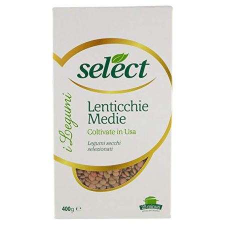Lenticchie Medie Select-Confezione da 400 grammi