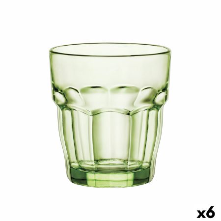 Bicchiere Bormioli Rocco Rock Bar Verde Vetro 270 ml (6 Unità)
