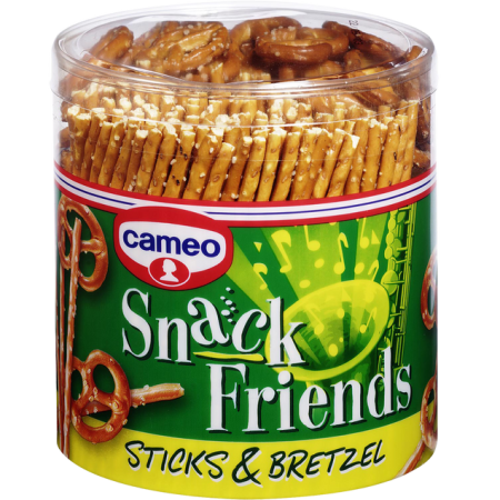 Salatini-Cameo-Sticks and Bretzel (Confezione da 300 Gr)