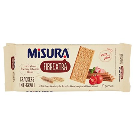Crackers Integrali Misura Fibre Extra (Confezione da 385 Gr)