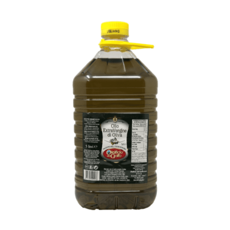 Olio di Oliva Extravergine-Oleificio del Golfo-Tanica Pet da 5 Litri