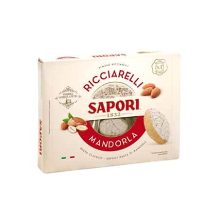 Ricciarelli-Sapori-Confezione da 140 Grammi