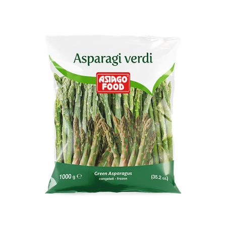 Asparagi Verdi medi 12/16 Asiago 1kg (Prodotto Surgelato)