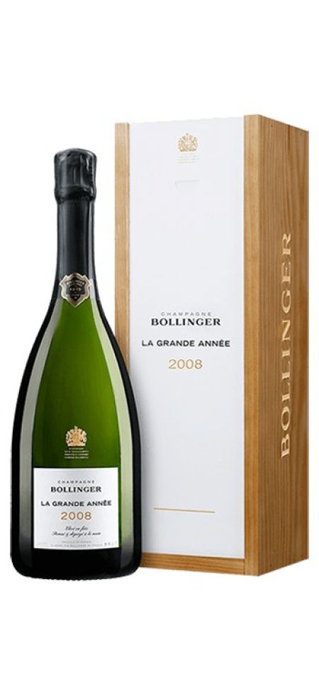 Champagne Bollinger La Grande Année con Cofre