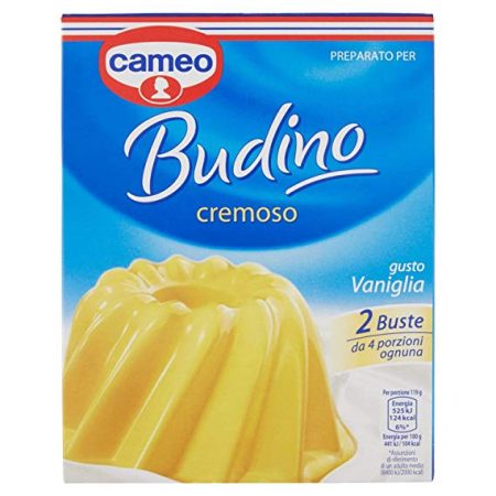 Budino-Cameo-Gusto Vaniglia-Confezione da 2 Bustine 130 Grammi