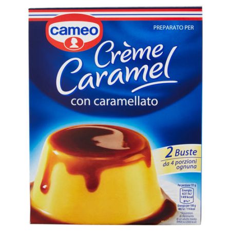Creme Caramel-Cameo-con Caramellato-Confezione da 2 Bustine 200 Grammi