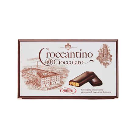 Croccantini al Cioccolato Fondente Alberti Scatola da 300 Gr