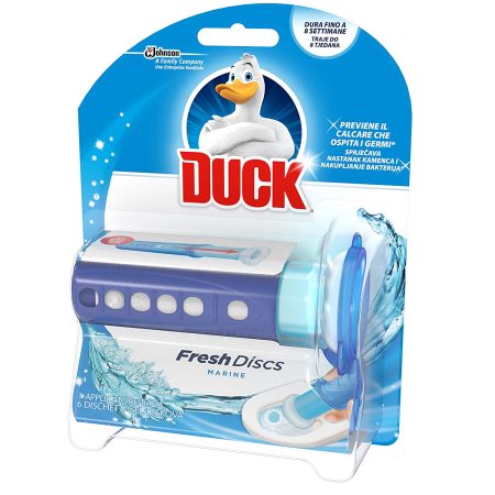 Duck Fresh Discs per WC – Base + Ricarica da 6 Dischi – 36 ml