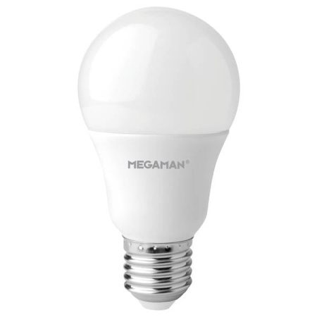 Megaman MM21161 LED (monocolore) ERP E (A - G) E27 Forma di bulbo 7 W = 60 W Bianco neutro (Ø x L) 60 mm x 109 mm 1 pz.