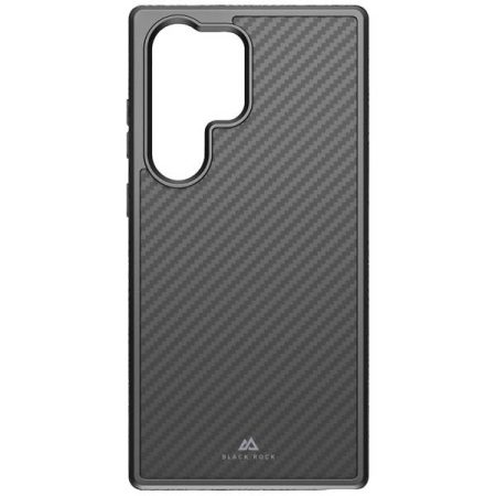Black Rock Robust Carbon Cover Samsung Galaxy S23 Ultra Nero