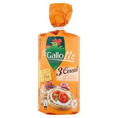 Le Gallotte Gallo 3 Cereali Confezione da 100 Grammi