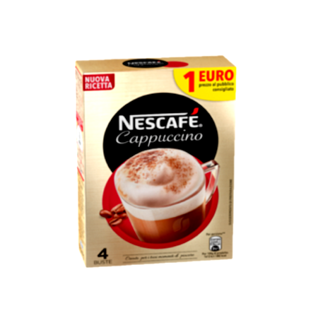 Nescafè Cappuccino-Confezione da 4 Bustine