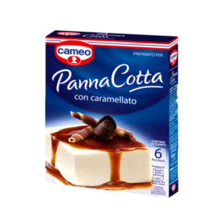 Panna Cotta-Cameo-con Caramellato-Confezione da 97 Grammi