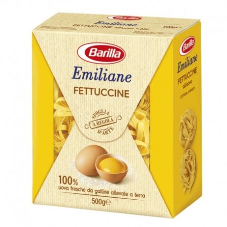 Fettuccine Emiliane Barilla (Confezione da 500 Gr)