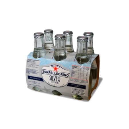 San Pellegrino Silver and Red Cocktail 4x 20 Cl