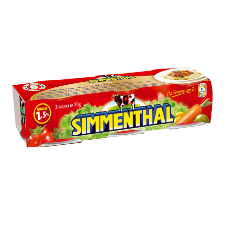 Simmenthal (Confezione da 3x70 Gr)