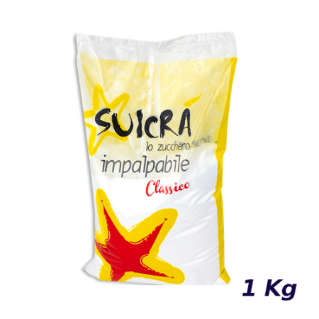 Zucchero a Velo Suicrà Impalpabile Confezione da 1 Kg