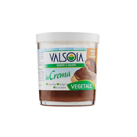 Crema Vegetale di Nocciole e Cacao Valsoia 200 Grammi
