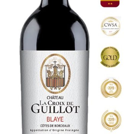 Vino Rosso Chateau Croix de Guillot AOC Blaye