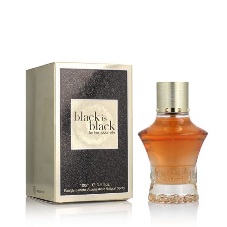 Profumo Donna Nu Parfums EDP Black Is Black For Women (100 ml)