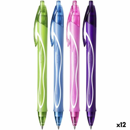 Penna gel Bic Gel-Ocity Quick Dry 4 Colours 0