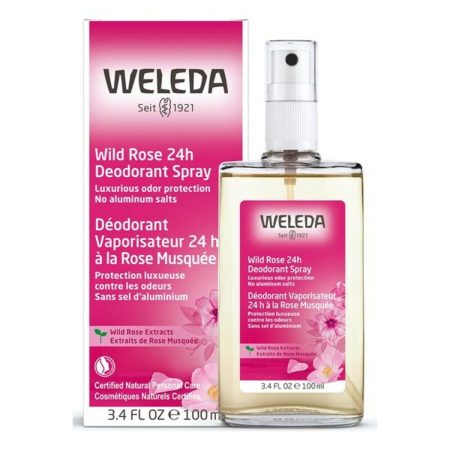 Deodorante Roll-On Rosa Mosqueta Weleda 4001638088084 (100 ml)