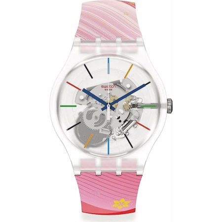 Orologio Donna Swatch RED RIVERS AND MOUNTAINS (Ø 41 mm)