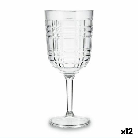 Calice per vino Quid Viba Trasparente Plastica 420 ml (12 Unità) (Pack 12x)