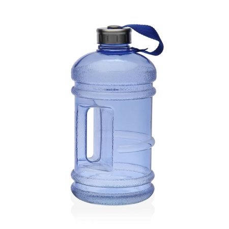 Bottiglia Versa 2 L Azzurro Silicone Polietilene polistirene 13 x 26 x 13 cm
